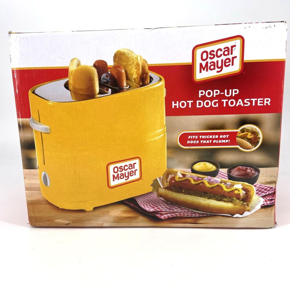 Oscar Mayer 2 Slot Hot Dog and Bun Toaster New